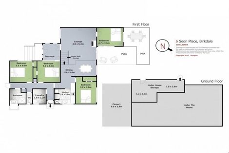 Photo of property in 6 Seon Place, Birkdale, Auckland, 0626