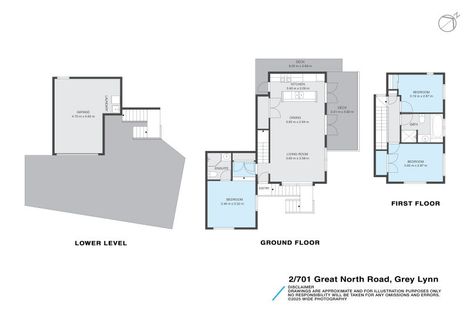 Photo of property in 2/701 Great North Road, Grey Lynn, Auckland, 1021