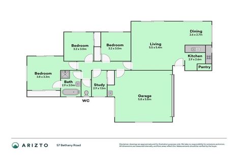 Photo of property in 57 Bethany Road, Rolleston, 7614