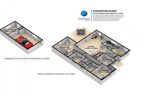 Photo of property in 8 Riverton Place, Fairview Downs, Hamilton, 3214