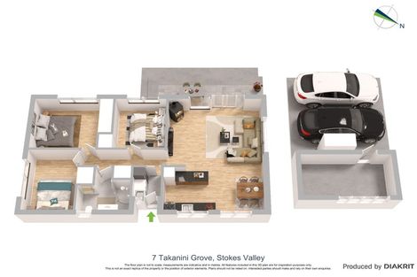 Photo of property in 7 Takanini Grove, Stokes Valley, Lower Hutt, 5019