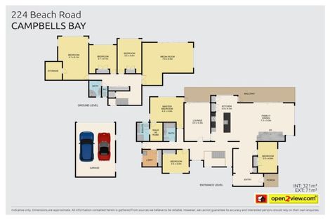 Photo of property in 224 Beach Road, Campbells Bay, Auckland, 0630