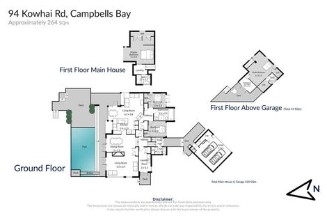 Photo of property in 94 Kowhai Road, Campbells Bay, Auckland, 0630