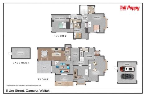Photo of property in 5 Ure Street, South Hill, Oamaru, 9400