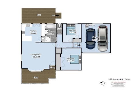 Photo of property in 2/67 Stredwick Drive, Torbay, Auckland, 0630