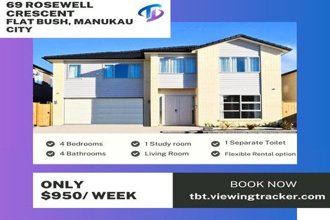Photo of property in 69 Rosewell Crescent, Flat Bush, Auckland, 2019