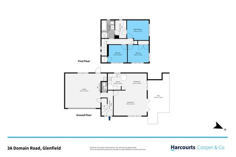 Photo of property in 2/3 Domain Road, Glenfield, Auckland, 0629