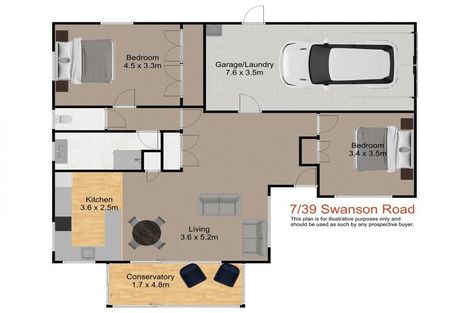 Photo of property in 7/39 Swanson Road, Henderson, Auckland, 0610