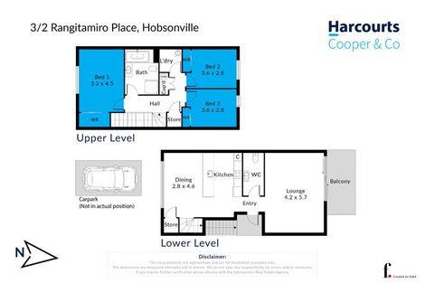 Photo of property in 3/2 Rangitamiro Place, Hobsonville, Auckland, 0616