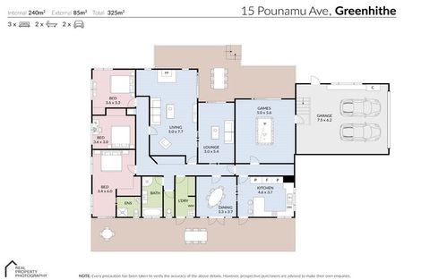 Photo of property in 15 Pounamu Avenue, Greenhithe, Auckland, 0632