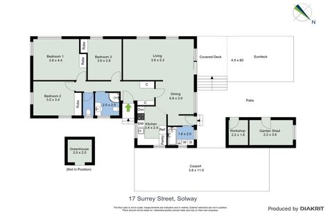 Photo of property in 17 Surrey Street, Solway, Masterton, 5810