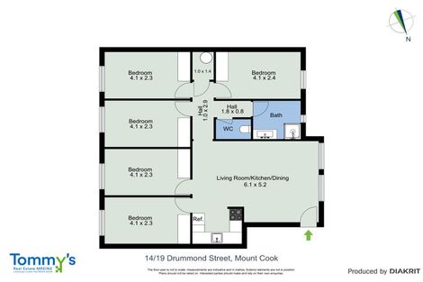 Photo of property in Drummond Street Flats, 14/19 Drummond Street, Mount Cook, Wellington, 6021