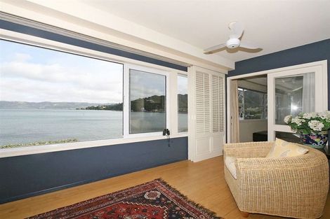 Photo of property in 1a Gill Road, Lowry Bay, Lower Hutt, 5013