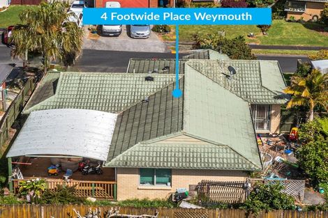 Photo of property in 4 Footwide Place, Weymouth, Auckland, 2103