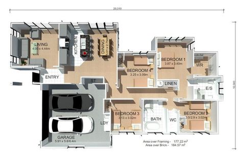 Photo of property in 65 Kaurinui Crescent, One Tree Point, 0118