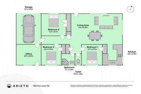 Photo of property in 128a Gloucester Road, Manurewa, Auckland, 2102