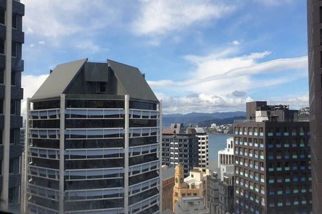 Photo of property in Orange Apartments/victoria Centr, 807/169 The Terrace, Wellington Central, Wellington, 6011