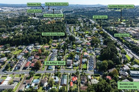 Photo of property in 29 Arthur Road, Hillpark, Auckland, 2102