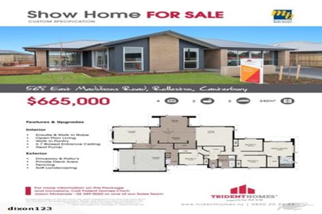 Photo of property in 568 East Maddisons Road, Rolleston, 7615