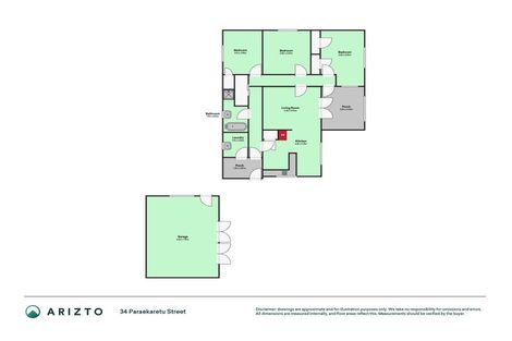 Photo of property in 34 Paraekaretu Street, Hunterville, 4730