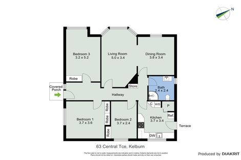 Photo of property in 63 Central Terrace, Kelburn, Wellington, 6012