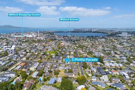 Photo of property in 1 Phillip Parade, Forrest Hill, Auckland, 0620