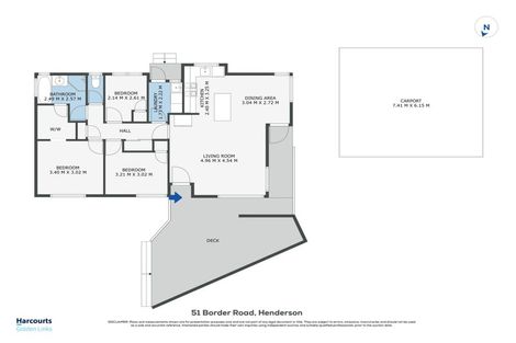 Photo of property in 51 Border Road, Henderson, Auckland, 0612