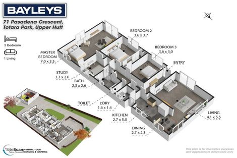 Photo of property in 71 Pasadena Crescent, Totara Park, Upper Hutt, 5018