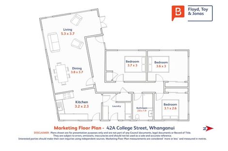 Photo of property in 42a College Street, College Estate, Whanganui, 4500