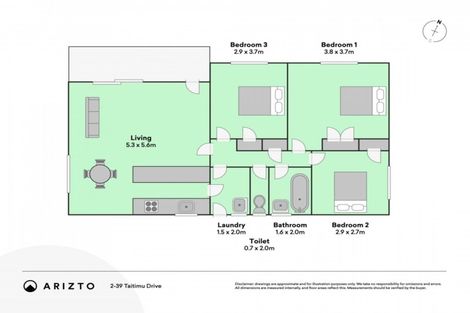 Photo of property in 2/39 Taitimu Drive, Weymouth, Auckland, 2103