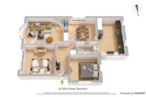 Photo of property in 32 Mills Road, Brooklyn, Wellington, 6021