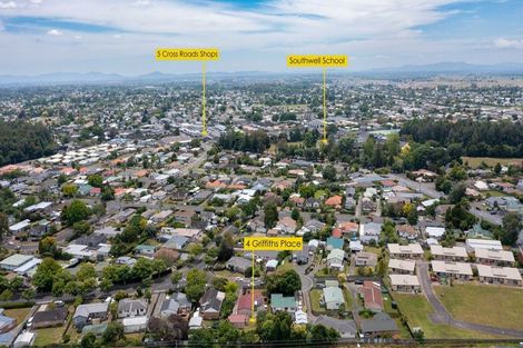 Photo of property in 4 Griffiths Place, Claudelands, Hamilton, 3214