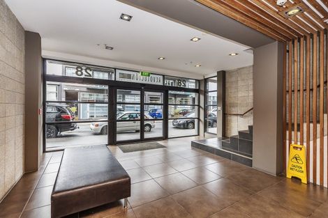 Photo of property in Revolucion Apartments, 106e/28 Torrens Terrace, Mount Cook, Wellington, 6011