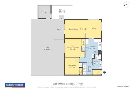 Photo of property in 3/15 O'halloran Road, Howick, Auckland, 2014