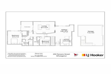 Photo of property in 192 Parsons Street, Tawhero, Whanganui, 4501