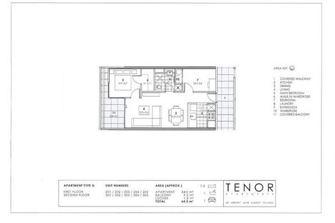 Photo of property in Tenor Apartments, 304/40 Library Lane, Albany, Auckland, 0632