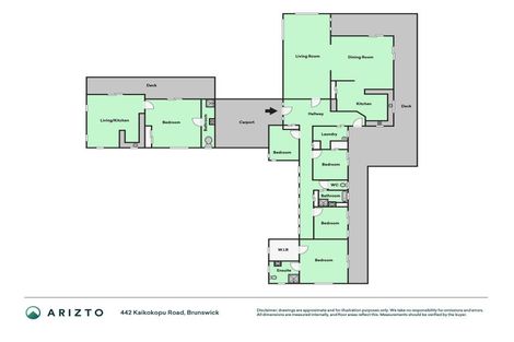 Photo of property in 442 Kaikokopu Road, Brunswick, Whanganui, 4571