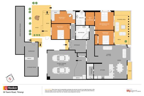 Photo of property in 39 Tawini Road, Titirangi, Auckland, 0604