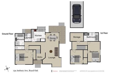 Photo of property in 13a Ambury Avenue, Royal Oak, Auckland, 1023