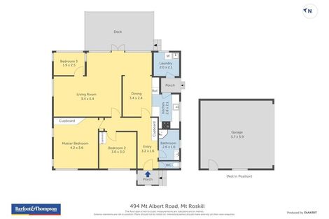 Photo of property in 494 Mount Albert Road, Mount Roskill, Auckland, 1042