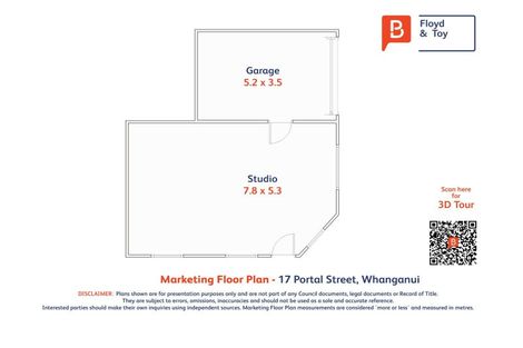 Photo of property in 17 Portal Street, Durie Hill, Whanganui, 4500