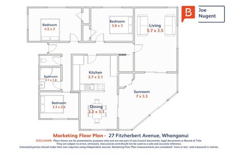 Photo of property in 27 Fitzherbert Avenue, Springvale, Whanganui, 4501