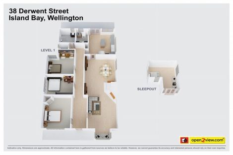 Photo of property in 38 Derwent Street, Island Bay, Wellington, 6023