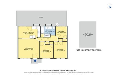 Photo of property in 2/50 Ferndale Road, Mount Wellington, Auckland, 1060