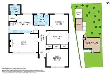 Photo of property in 3 Windsor Street, Solway, Masterton, 5810