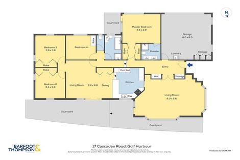 Photo of property in 17 Cascaden Road, Gulf Harbour, Whangaparaoa, 0930