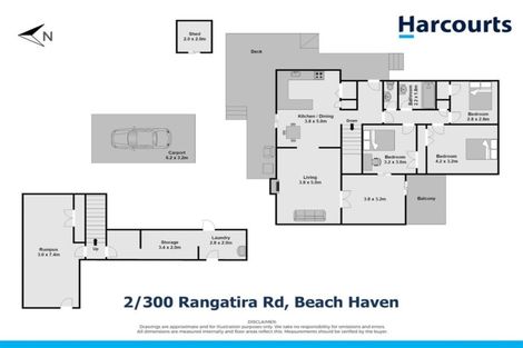 Photo of property in 2/300 Rangatira Road, Beach Haven, Auckland, 0626