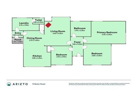 Photo of property in 19 Barker Street, Geraldine, 7930