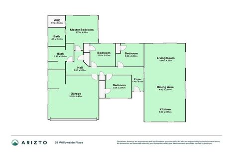 Photo of property in 38 Willowside Place, Amberley, 7410