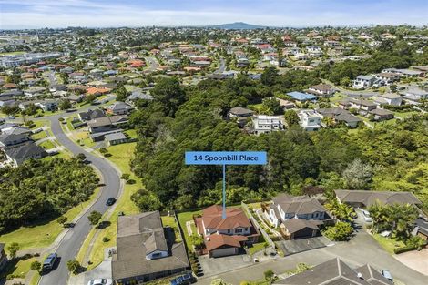 Photo of property in 14 Spoonbill Place, Unsworth Heights, Auckland, 0632